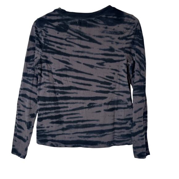 Pact Gray Long Sleeve Tie Dye Shirt - Picture 4 of 4